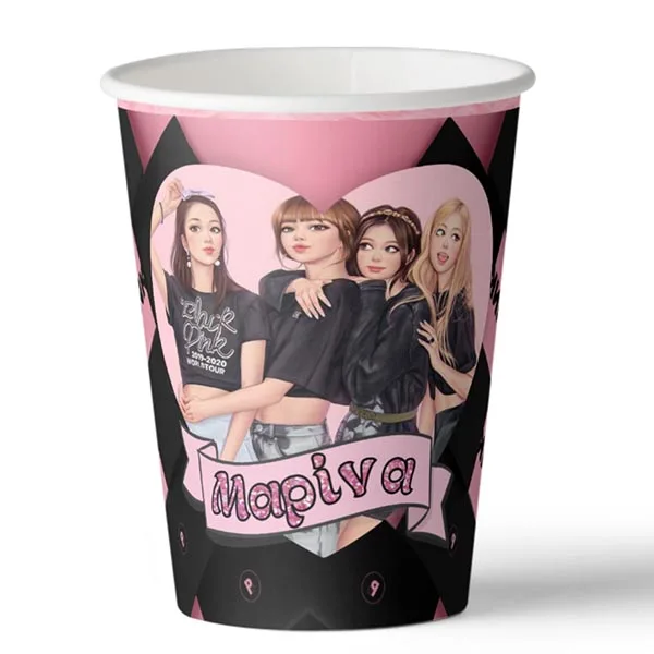Ποτήρια πάρτυ Blackpink (3 τεμ)