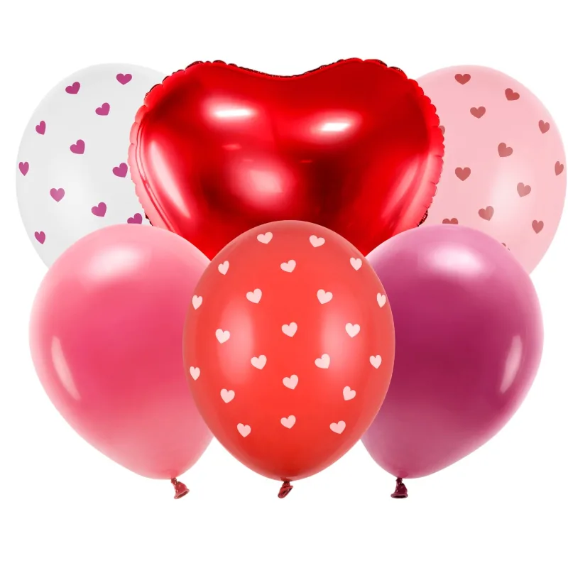 Σετ μπαλονιών "Be mine - Valentine" (6 τεμ)