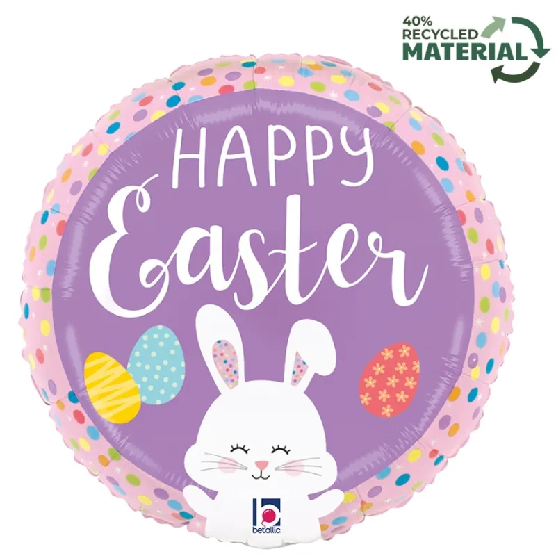 18'' Μπαλόνι Στρογγυλό Happy Easter