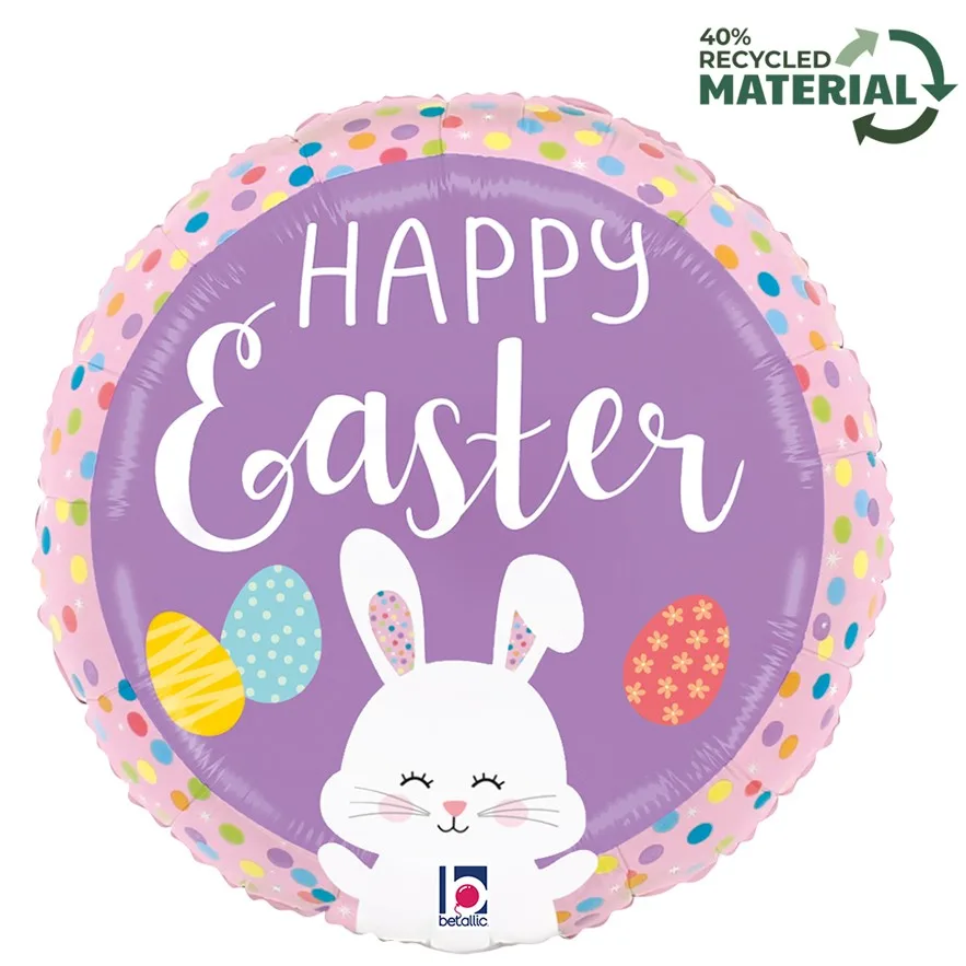 18'' Μπαλόνι Στρογγυλό Happy Easter