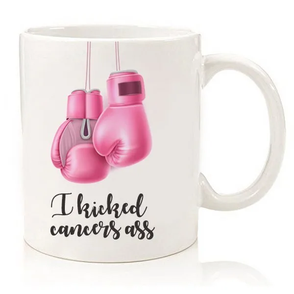 Κούπα "I Kicked Cancer's Ass"🎗️