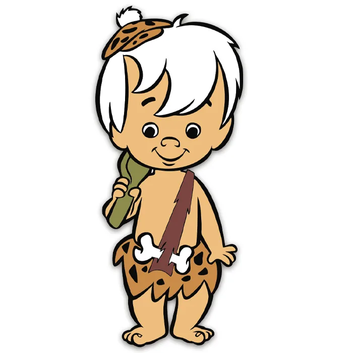 Ξύλινη Διακοσμητική φιγούρα Flintstones - Μπαμ Μπαμ