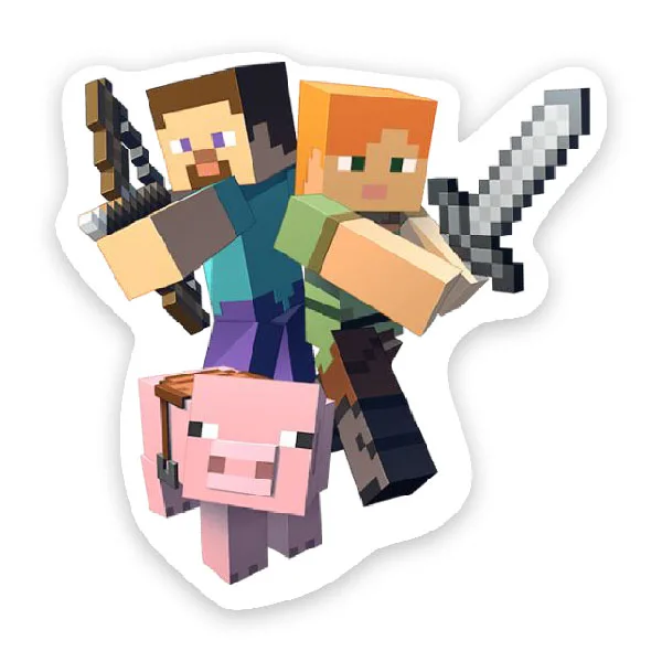 Ξύλινο διακοσμητικό Minecraft