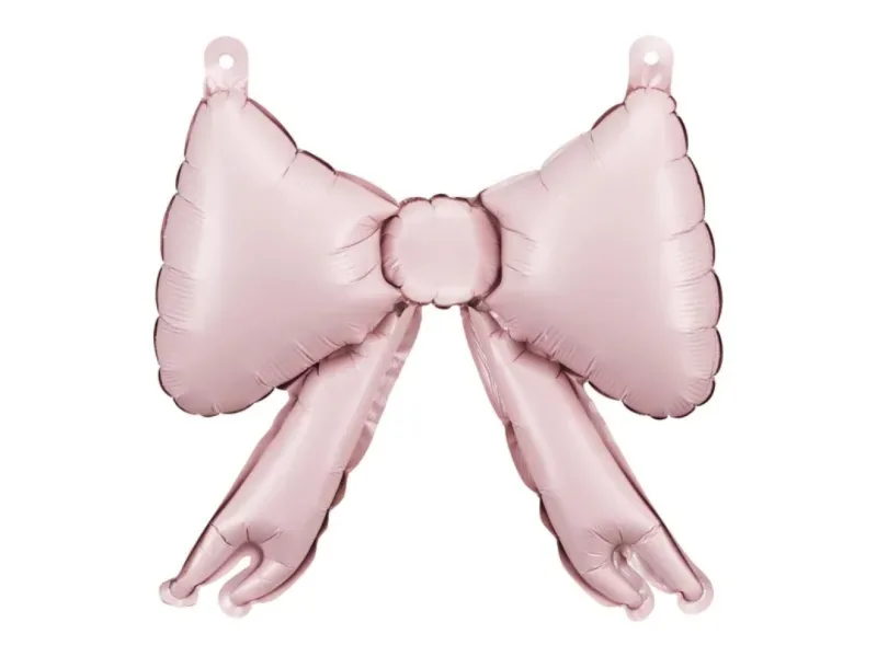 Mini Shape Μπαλόνι Ροζ Φιόγκος (5 τεμ)