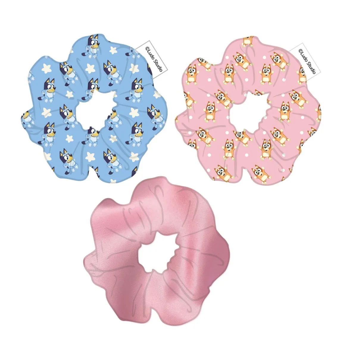 Scrunchies μαλλιών Bluey (3 τεμ)