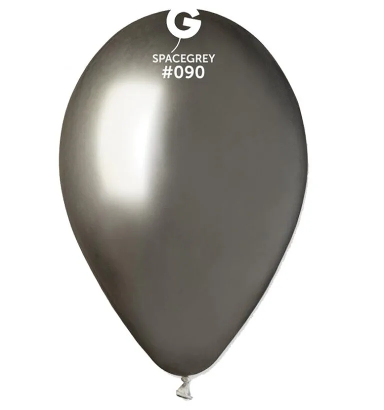 13" Shiny Space Grey λάτεξ μπαλόνι