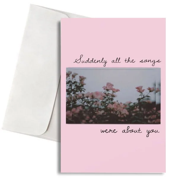 Κάρτα Αγάπης - All the songs were about You