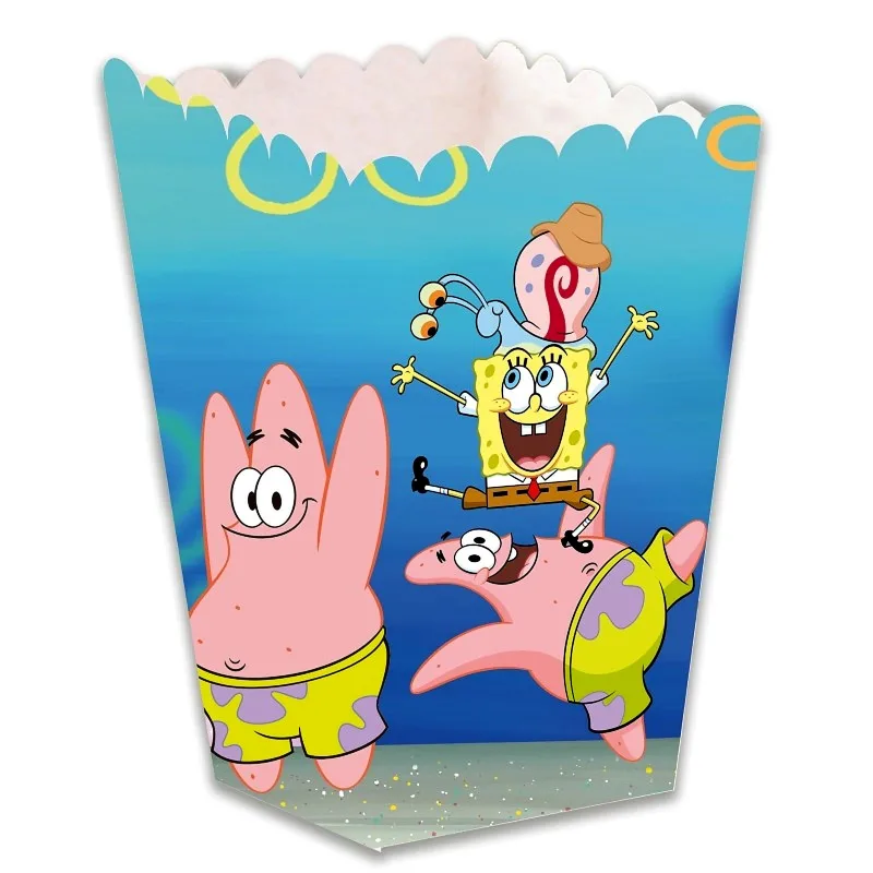 Κουτάκια Popcorn – Μπομπ Σφουγγαράκης (12 τεμ)