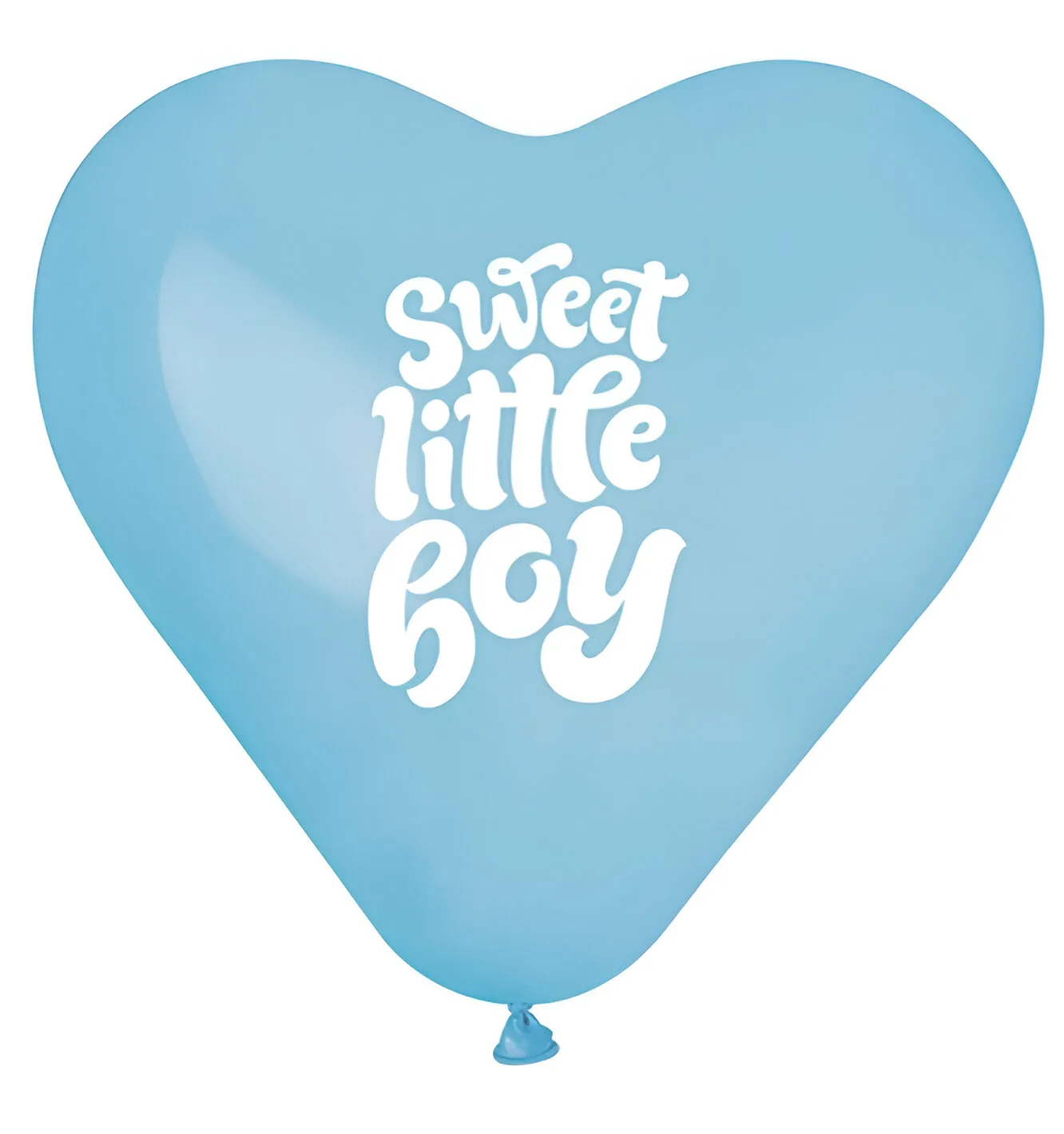 17" Μπαλόνι Καρδιά Sweet Little Boy (25 τεμ)