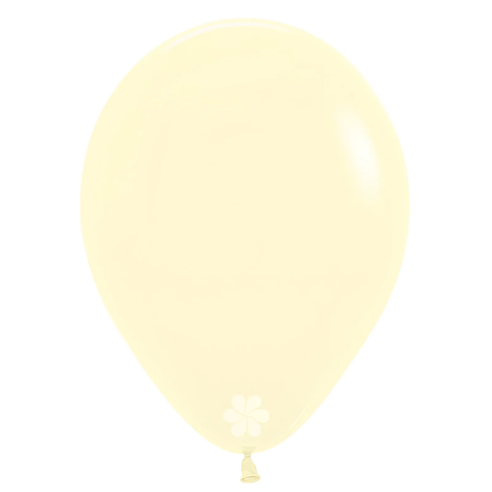 Κίτρινο Pastel Matte λάτεξ Μπαλόνι