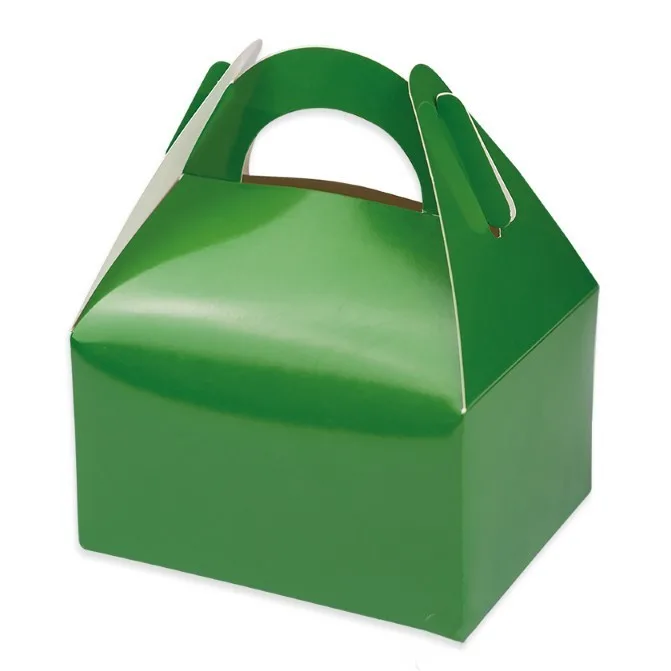 Πράσινο Lunch Box – Χάρτινα Κουτάκια Φαγητού (6 τεμ)
