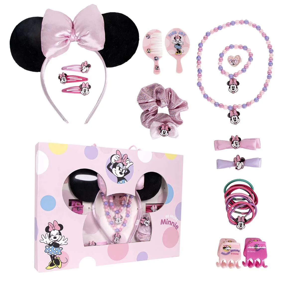 Σετ Αξεσουάρ Ομορφιάς Minnie Mouse (24 τεμ)