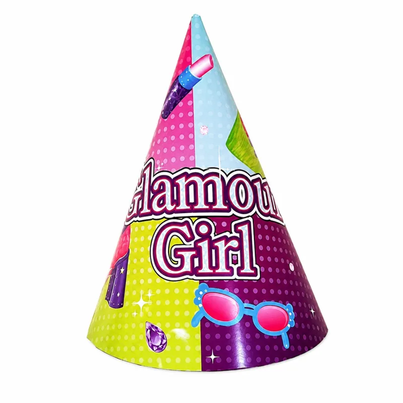 Καπελάκια πάρτυ Glamour Girl (8 τεμ)