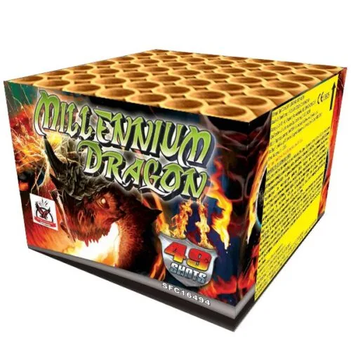 Εναέρια Πυροτεχνήματα 49 βολών - Millennium Dragon
