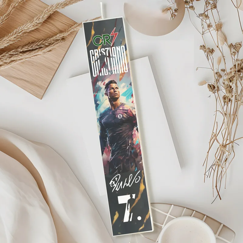 Λαμπάδα Christiano Ronaldo CR7 Τυπωμένη