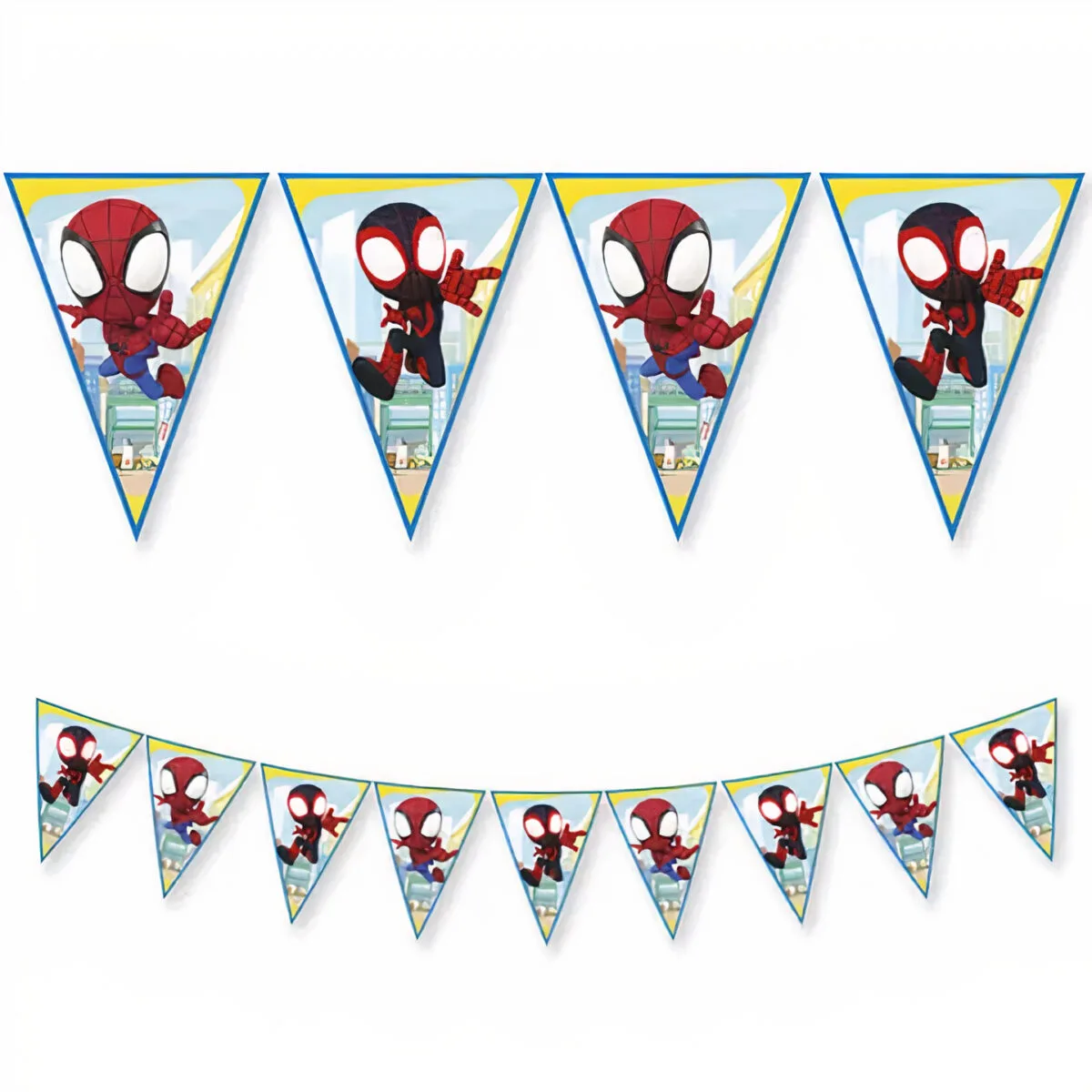 Τριγωνικά Σημαιάκια Spidey &amp; His Amazing Friends (230cm)