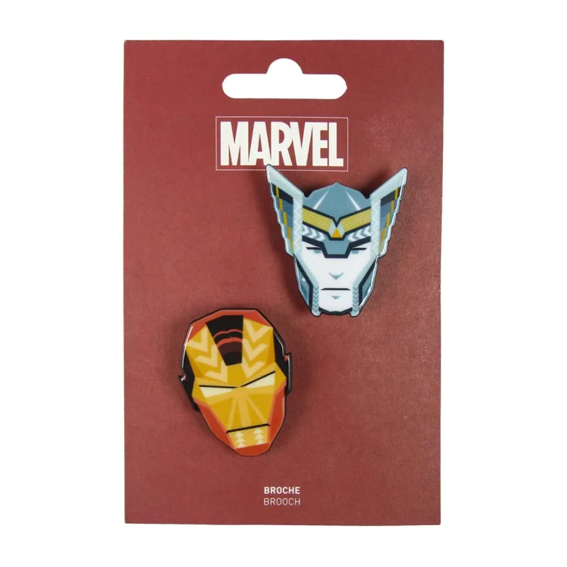 Kαρφίτσες Avengers - Iron Man &amp; Thor