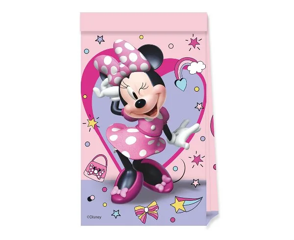 Σακουλάκια δώρων Minnie Junior (4 τεμ)