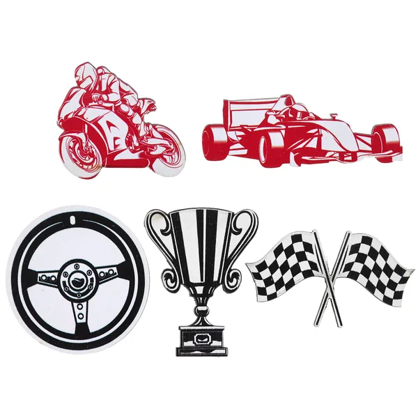 Ξύλινα διακοσμητικά Formula 1 (5 τεμ)