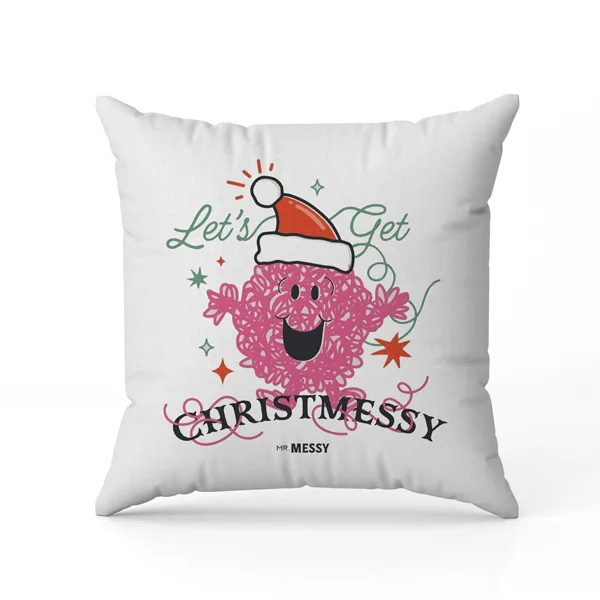 Μαξιλάρι Χριστουγεννιάτικο – Mr. Messy Christmessy