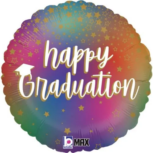 18" Μπαλόνι Αποφοίτησης Colorful Grad