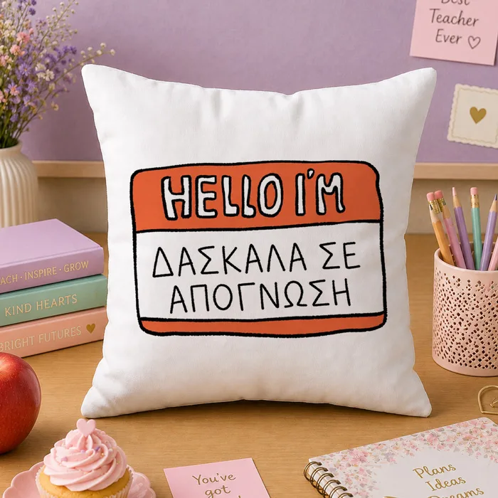 Μαξιλάρι για Δασκάλα – Δασκάλα σε Απόγνωση