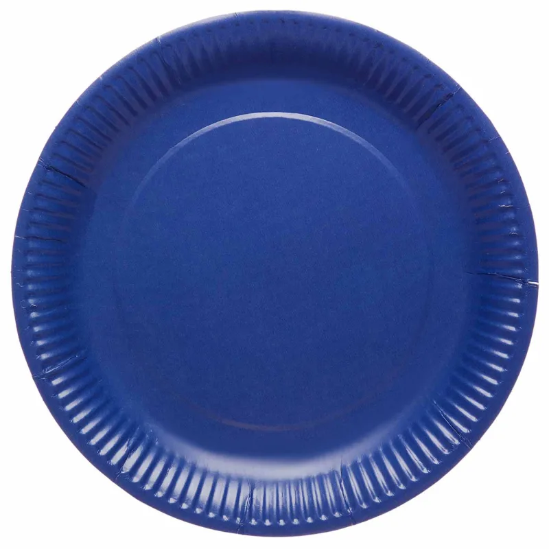 Πιάτα πάρτυ μπλε Blueberry (8 τεμ)
