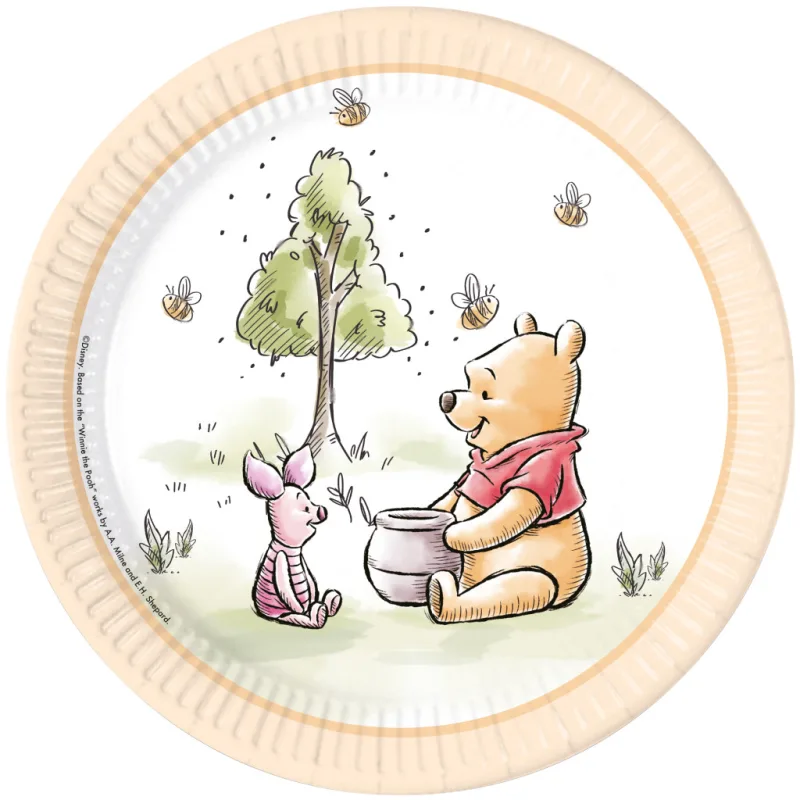 Πιάτα πάρτυ - Winnie the Pooh (8 τεμ)