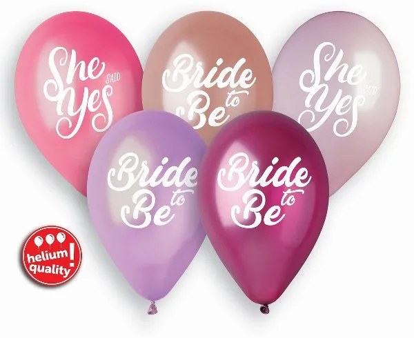 Σετ μπαλόνια Bride to Be (5 τεμ)