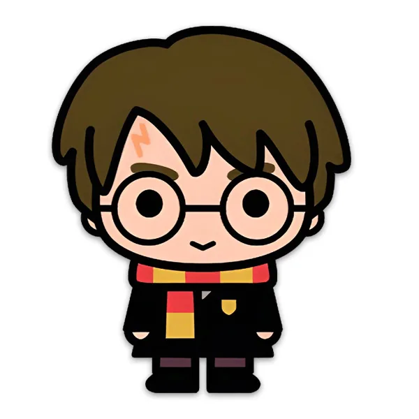 Ξύλινη φιγούρα Harry Potter
