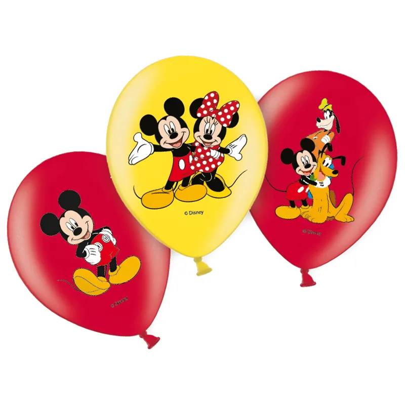 Σετ Μπαλόνια Mickey &amp; Minnie Mouse (6 τεμ)