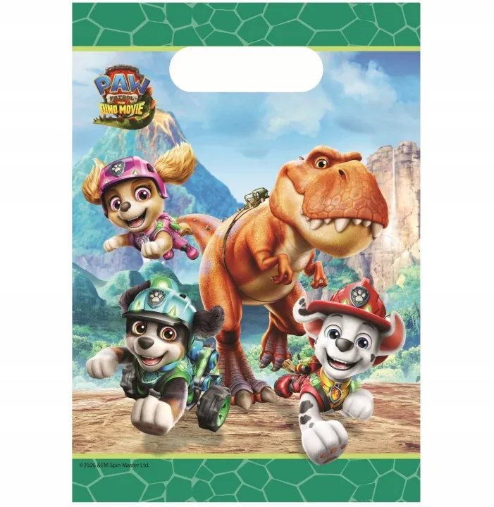 Τσαντάκια για Δωράκια - Paw Patrol Dino Movie (4 τεμ)