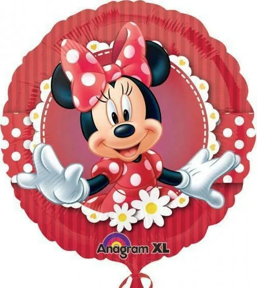18" Μπαλόνι Minnie Mouse κόκκινο