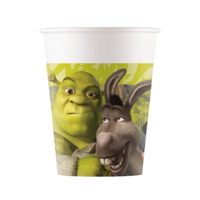 Χάρτινα Ποτήρια - Shrek (8 τεμ)