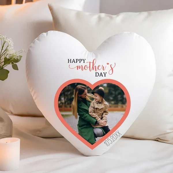 Μαξιλάρι Καρδιά Happy Mother’s Day