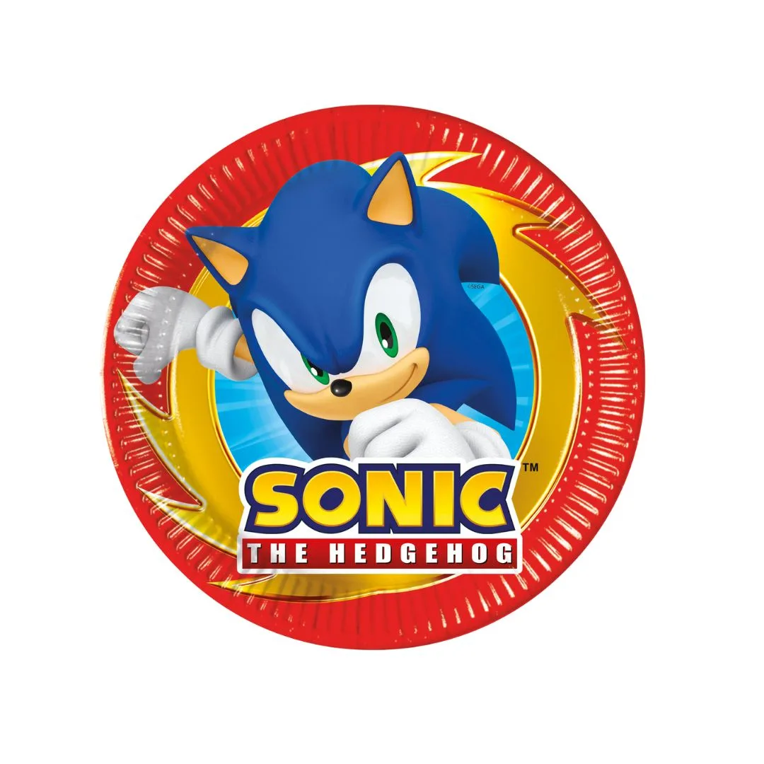 Πιάτα γλυκού Sonic (8 τεμ)