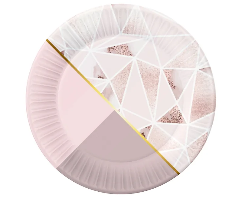 Πιάτα γλυκού Rose Chic (6 τεμ)