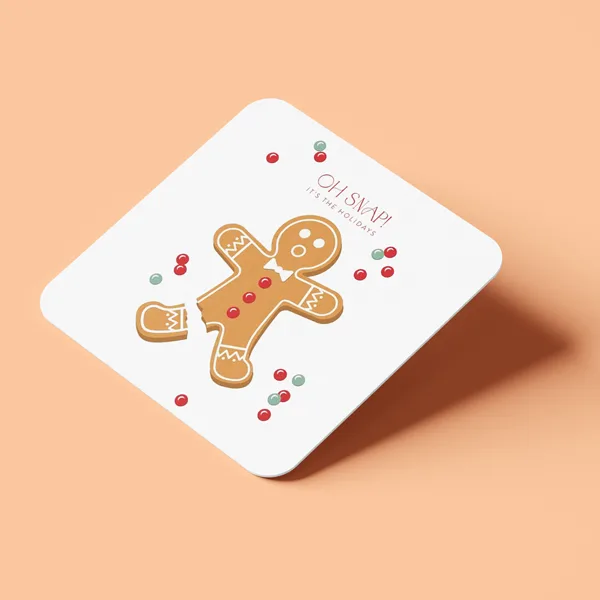Χριστουγεννιάτικο Σουβέρ Gingerbread – Oh Snap!