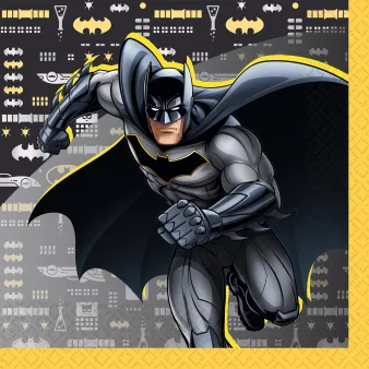 Χαρτοπετσέτες πάρτυ Batman (16 τεμ)