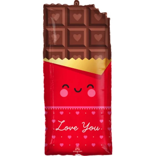 28" Μπαλόνι Σοκολάτα 'Love You'