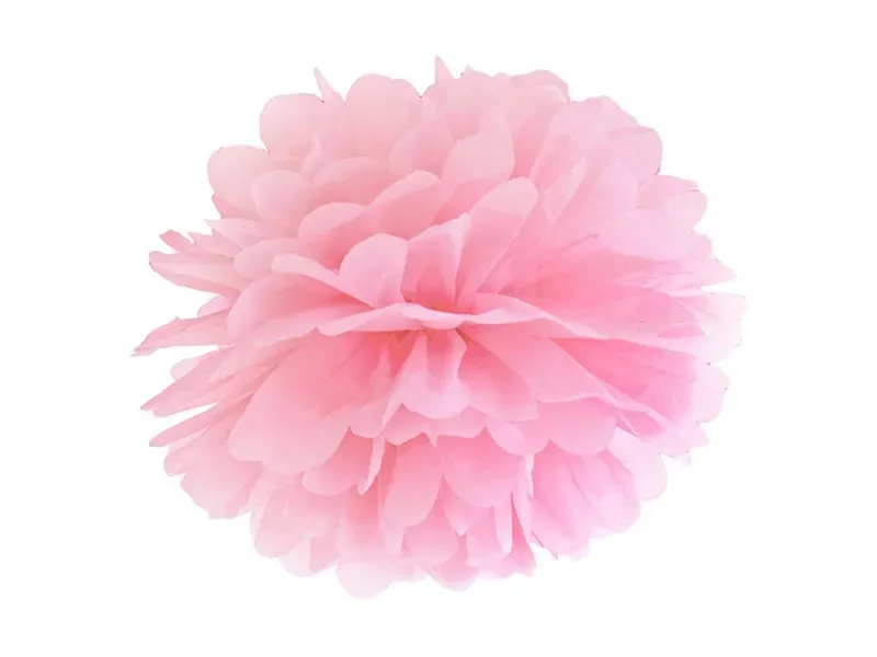 Ροζ χάρτινο Pom Pom
