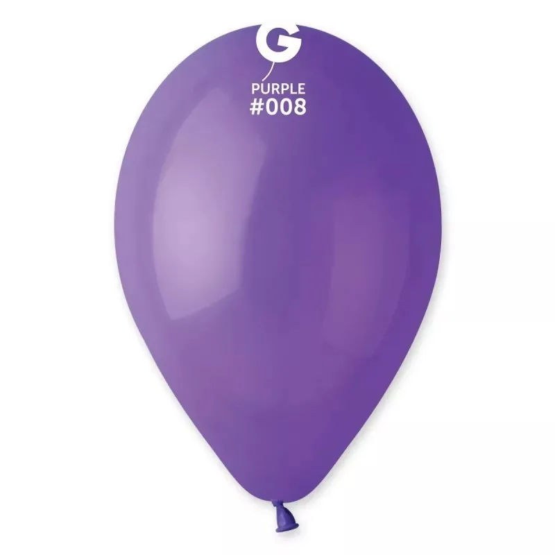 13" Μοβ λάτεξ μπαλόνι (100 τεμ)