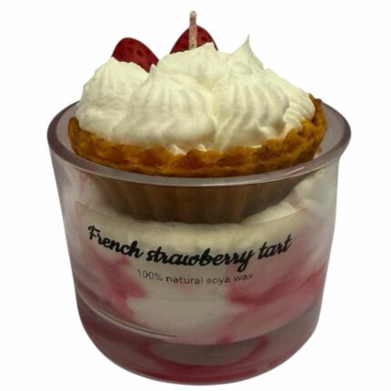 Κερί σόγιας French strawberry tart