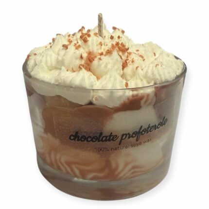 Κερί σόγιας chocolate profiterole