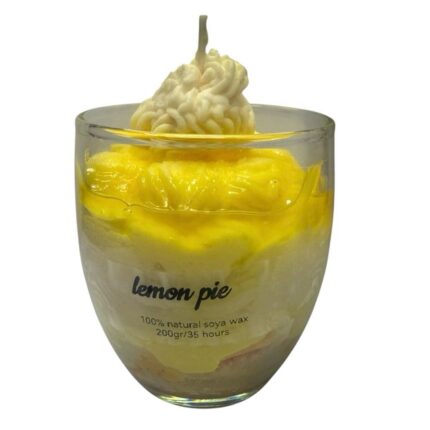 Κερί Σόγιας lemon pie με ενισχυμένο άρωμα λεμονόπιτας